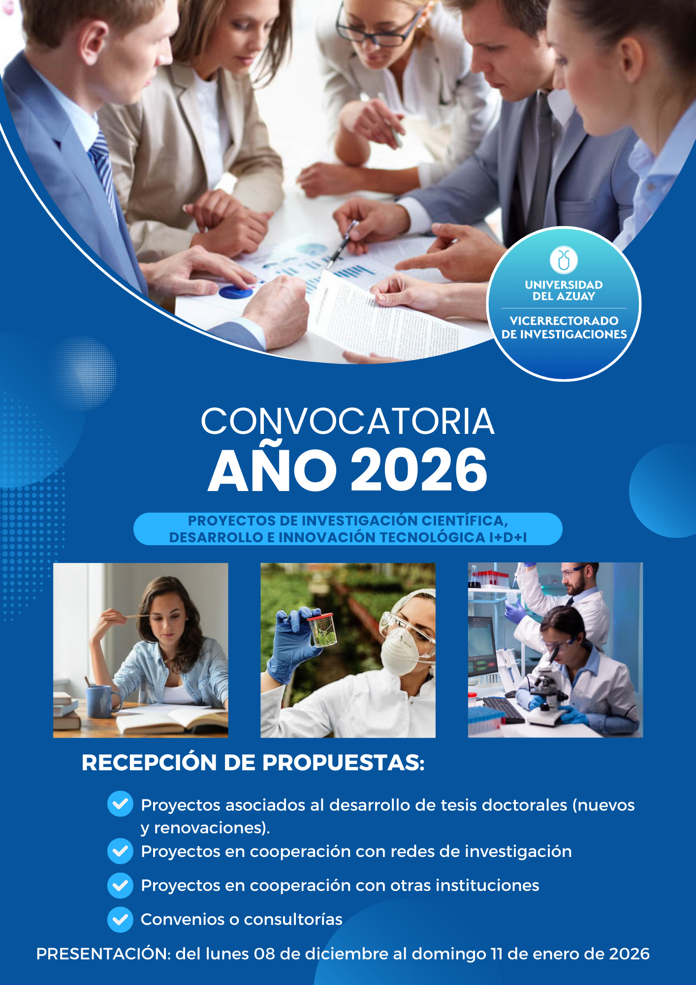 CONVOCATORIA 2026